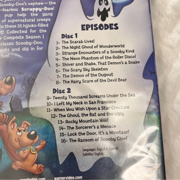 Scooby-Doo and Scrappy-Doo DVD Season 1 - Picture 3 of 3